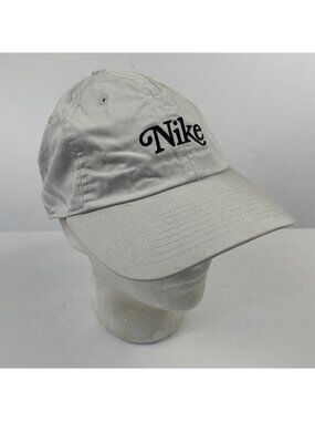 Nike Golf Heritage 86 Hat Leather Strap Script Style Spellout 1972 Embroidered